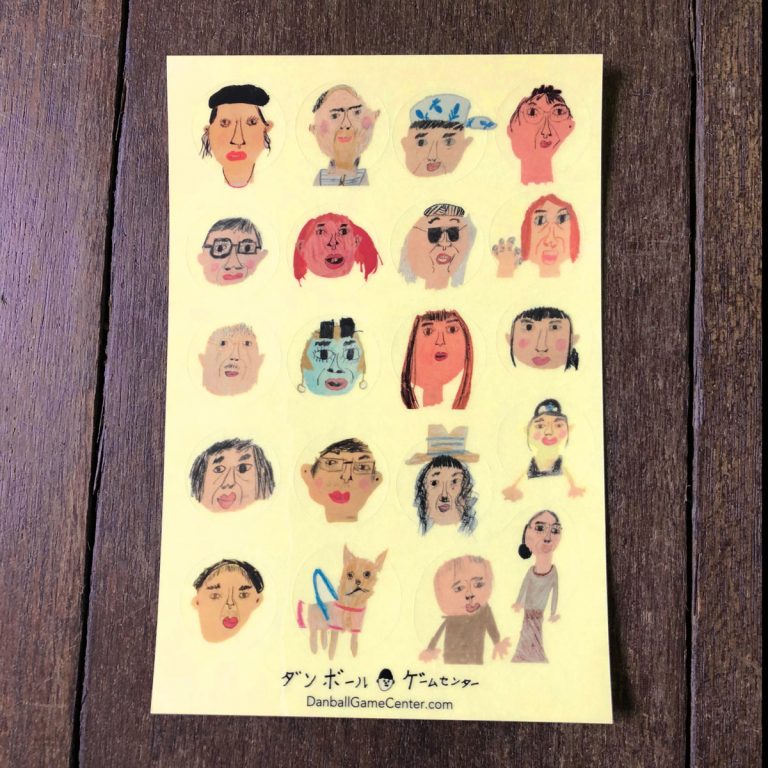 【こどものアート】似顔絵シール