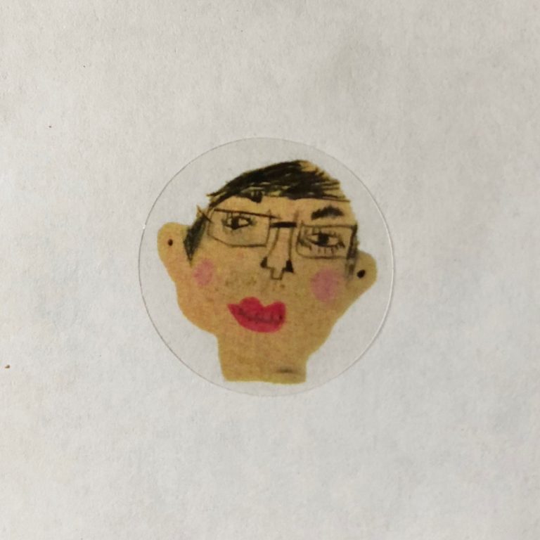 【こどものアート】似顔絵シール