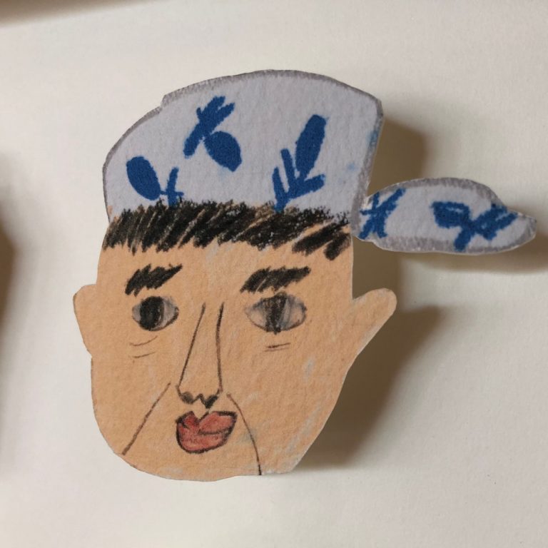 只今SOLD OUT再入荷まで1ヶ月かかります【こどものアート】『Faces』アート(箱型額付き)